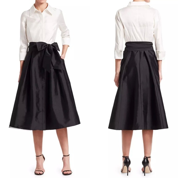 Rickie Freeman for Teri Jon Dresses & Skirts - ✨ Teri Jon by Rickie Freeman Two Tone Collared Taffeta Gown ✨